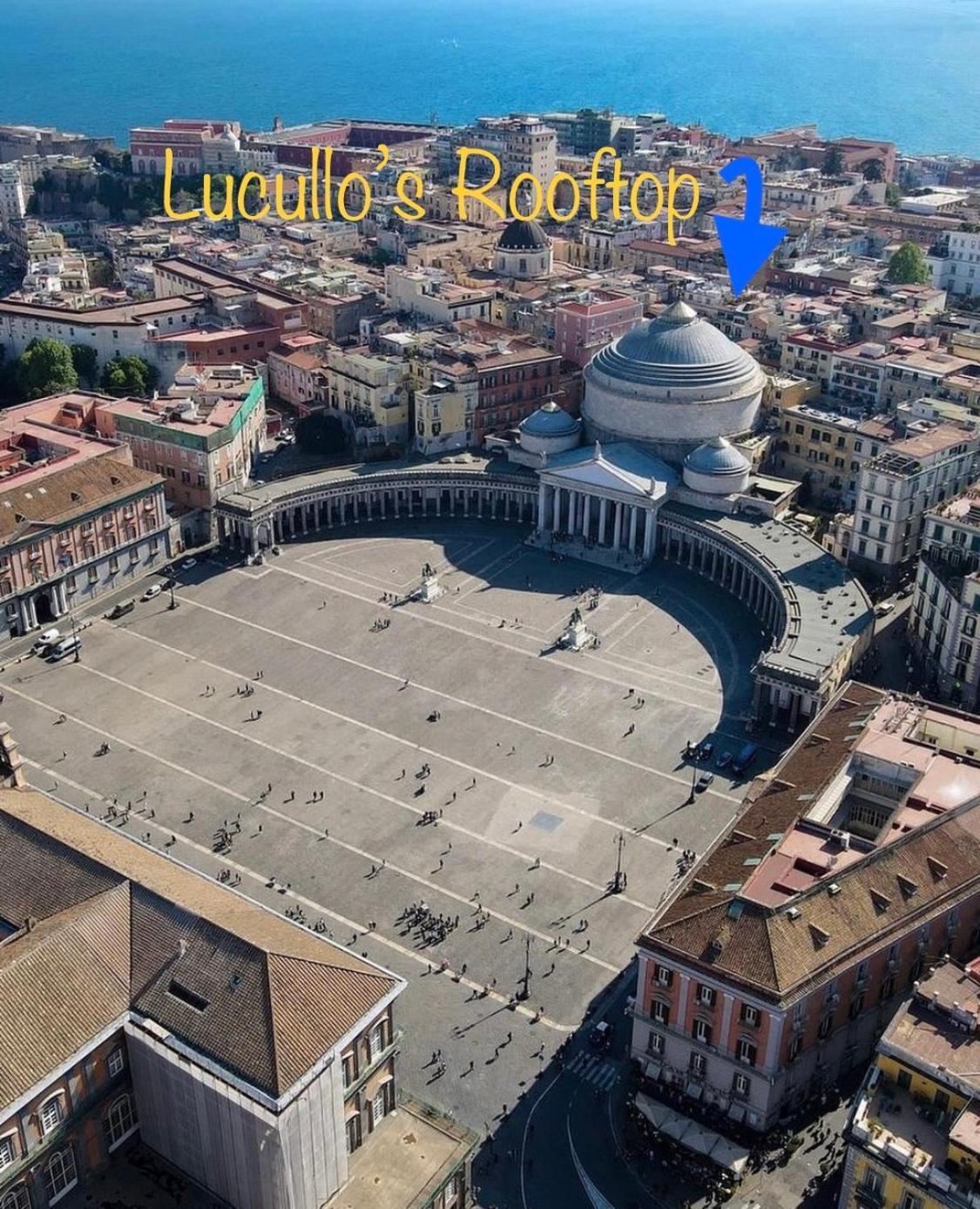 Lucullo'S Rooftop Naples Exterior photo